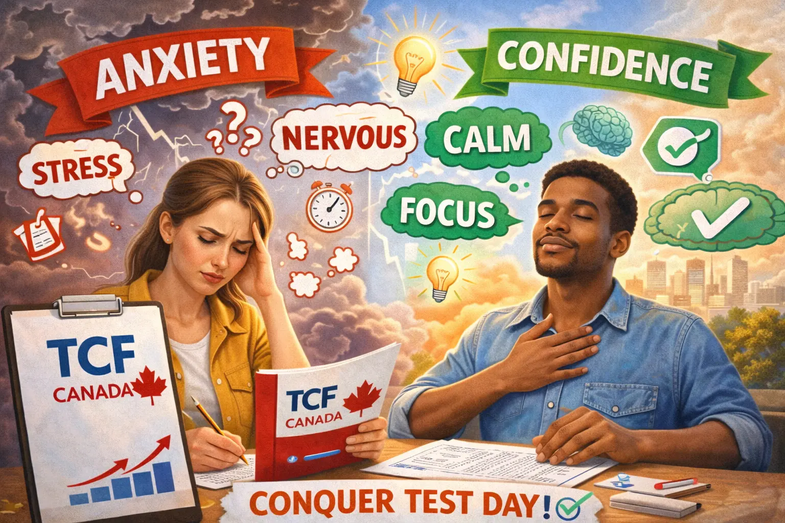 TCF Canada Candidate Psychology: Conquering Anxiety and Maximizing Your Performance on Test Day